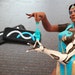 Symmetra Overwatch cosplay iron-on patch