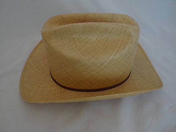 Bailey U-Rollit, Vintage Panama straw hat - image 6
