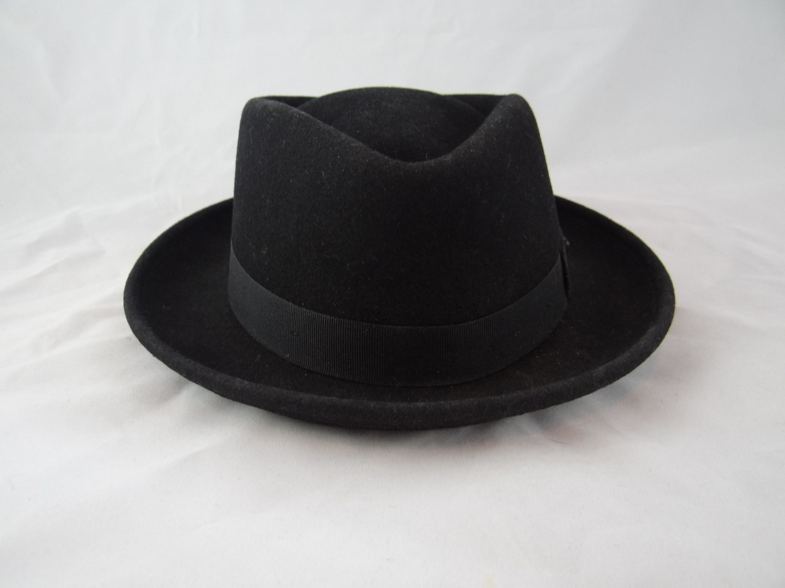 Vintage Authentic Scala Black Felt 