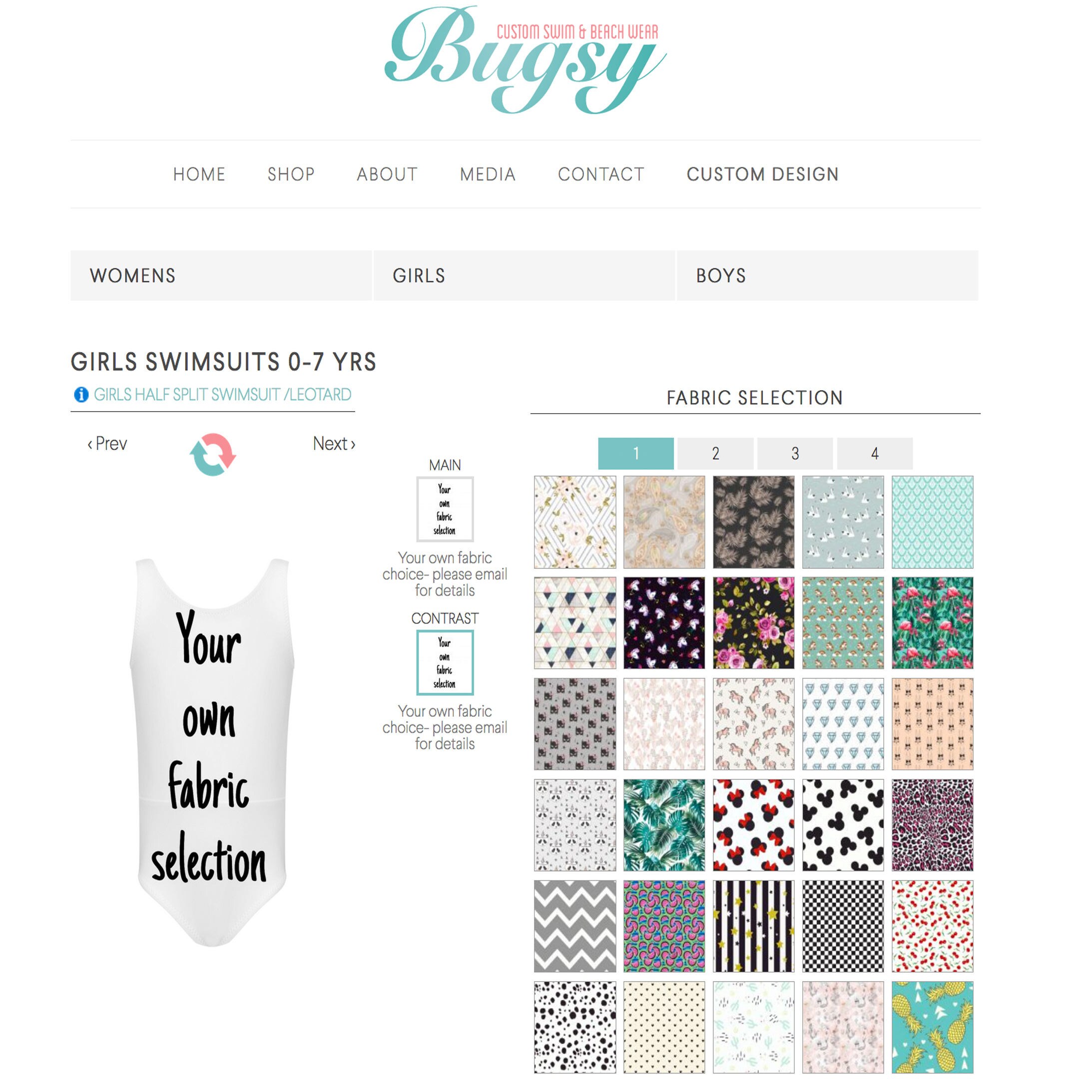 design your own swimsuit