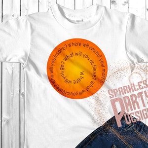 International Dot day Printable Sublimation Graphic designs download png, Create, Inspire, Mark image 1