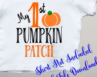 First Pumpkin Patch svg, Halloween SVG, Pumpkin svg, First, Pumpkin patch, SVG, patch svg, cut files, svg files, svg designs, pumpkin