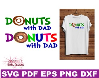 Download Donuts With Dad Svg Etsy