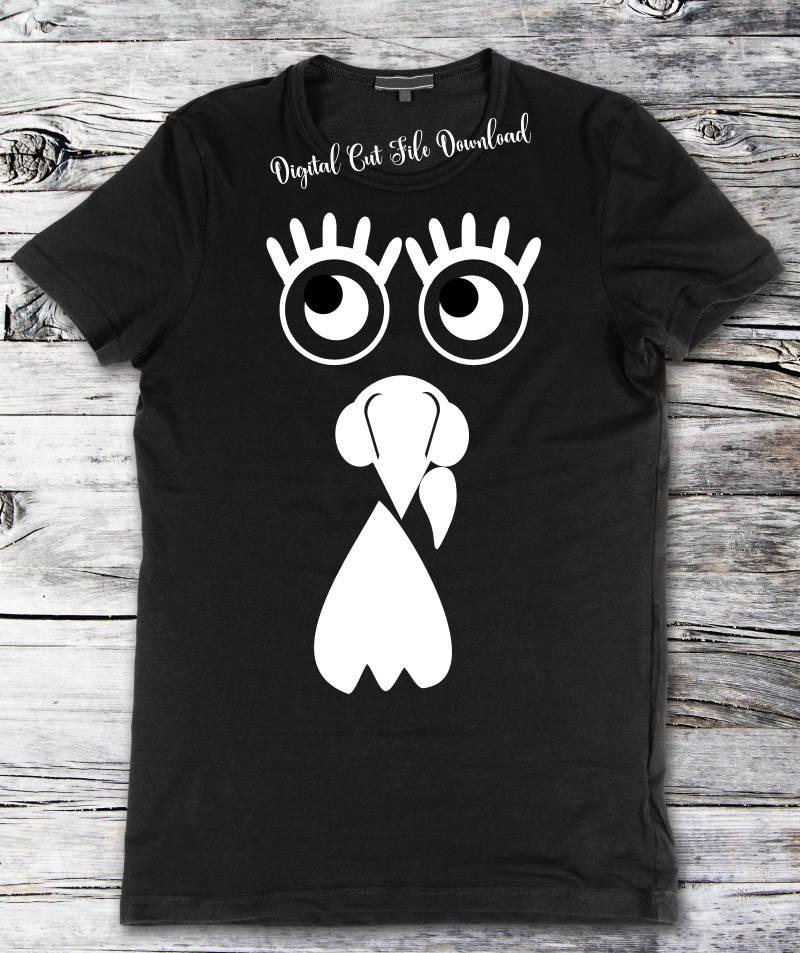 Download Svg turkey face eyelashes thanksgiving shirt SVG instant ...