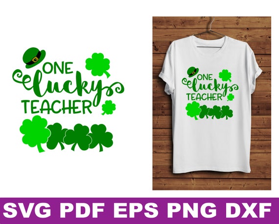 Teacher Shirt Svg St Patricks