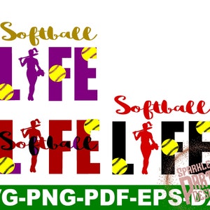Softball svg files, softball svg files for cricut, softball svg cut files, softball life svg, svg softball, svg softball cut files, softball