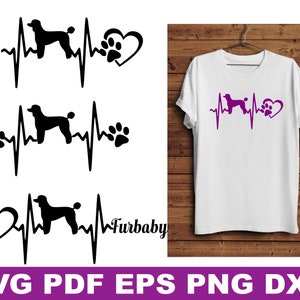 SVG poodle, Poodle svg, Standard Poodle, Standard poodle svg, poodle silhouette, dog svg, files for cricut, poodle cut files, svg dog