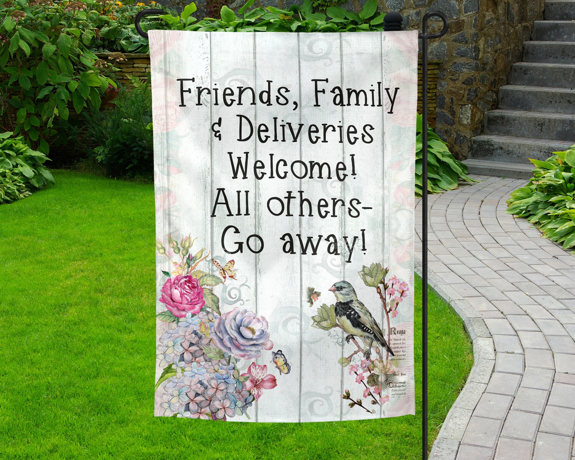 Garden Flag Sublimation Garden Flag Template Flag Sublimate Etsy