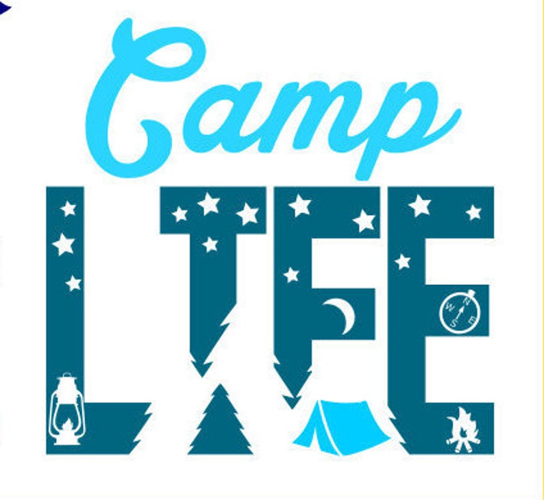 Download Camping Camper SVG Bundle Camp Life Happy Camper Graphics ...