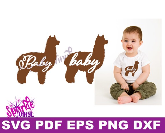 Download Svg Baby Shower Llama Clipart
