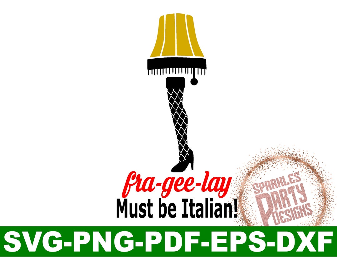 Svg Christmas Designs, Leg Lamp Svg, Christmas Story SVG, Christmas ...