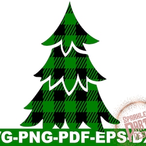 Christmas tree svg, buffalo plaid Christmas, Buffalo plaid svg, plaid tree svg, Christmas svg, tree svg, Christmas plaid tree svg,