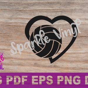 Volleyball Svg Files for Cricut Volleyball Svg File - Etsy