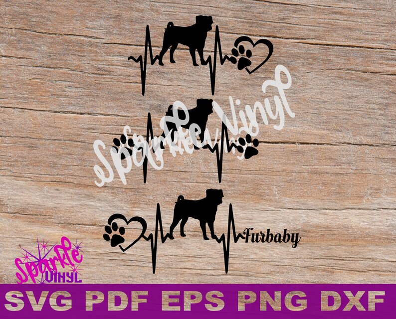 Download Svg pug pug svg file dog breed svg dog mom svg file dog | Etsy
