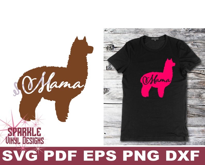 Mama Llama Mama Llama Svg Llama Svg Llama Printable Llama - Etsy