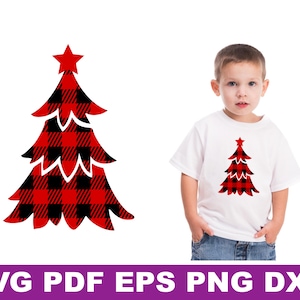 Christmas Plaid tree svg, Buffalo Plaid Christmas, Buffalo plaid svg, Christmas tree svg, tree svg, Buffalo Plaid Stencil, files for cricut