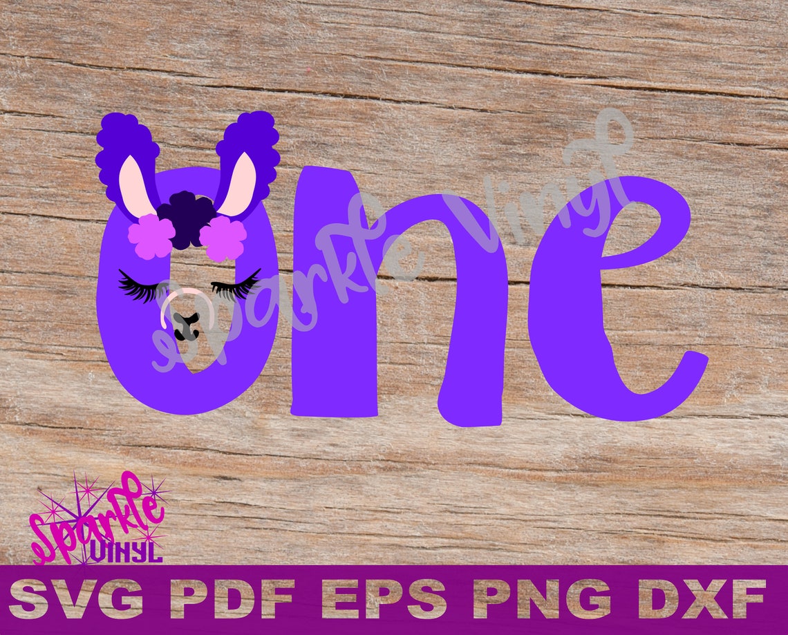 Download Llama first birthday llama svg first birthday one first | Etsy