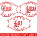 labels for cannisters, label for cannister, Cannister labels, Kitchen labels, labels for jars, decals for kitchen, labels kitchen container