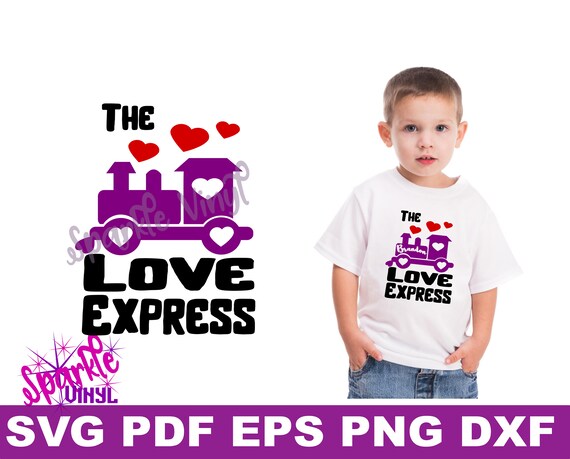Download Valentines Day Svg Boy Heart Train Svg Train Heart Svg Etsy