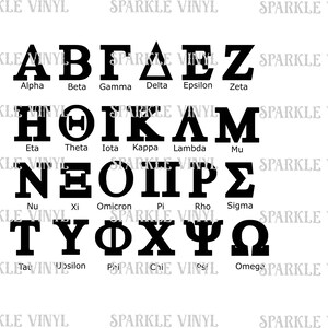 Greek Letters svg, Greek letters, Sorority letters svg, Sorority svg, fraternity svg, fraternity letters, Alpha svg, Phi svg, Beta svg, svg image 3
