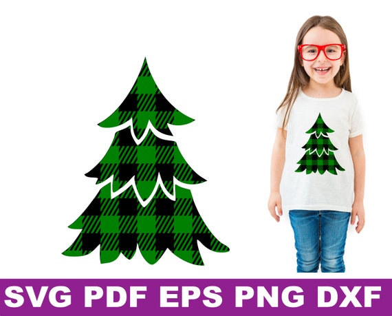 Download Christmas Tree Svg Buffalo Plaid Christmas Buffalo Plaid Etsy