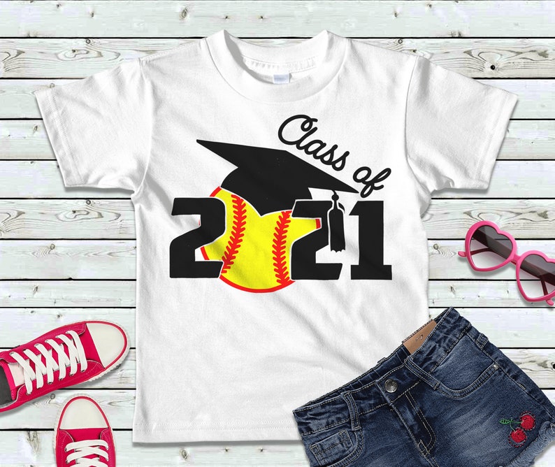 Download Class of 2021 Senior Softball Graduation design svg dxf png | Etsy