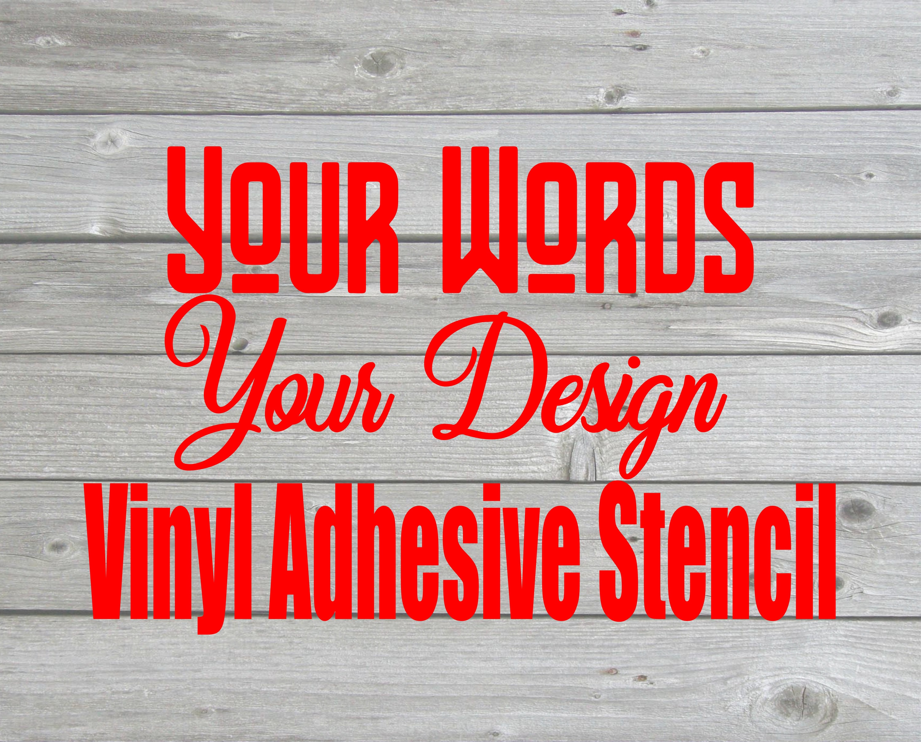 Custom Vinyl Stencil Custom Vinyl Stencil for Glass Custom Etsy Canada