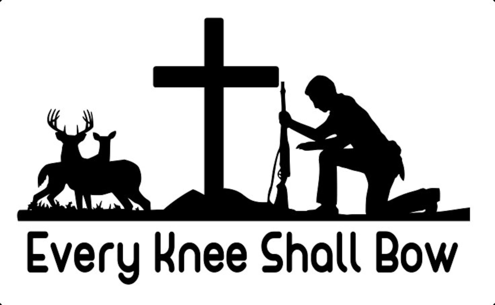 Hunter Praying at Cross Hunter Svg Prayer Svg Cross Svg Etsy