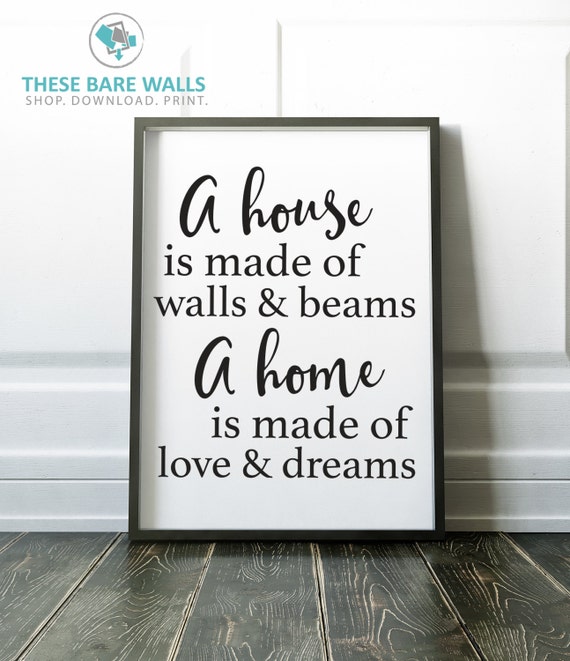 35+ A Home Is Made Of Love And Dreams PNG