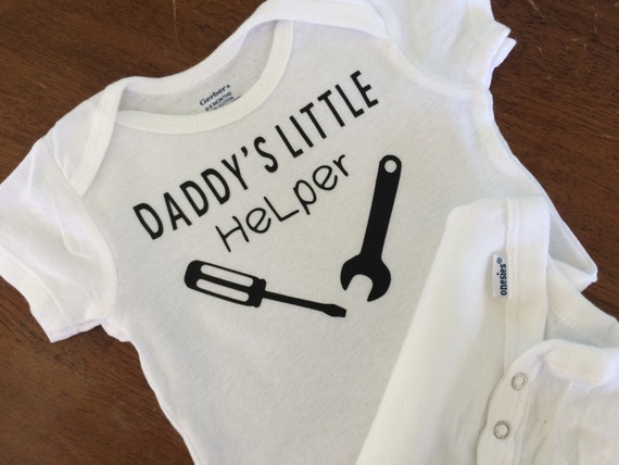 daddys little helper onesie
