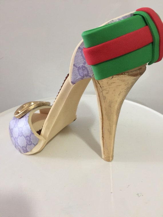 edible gucci heels