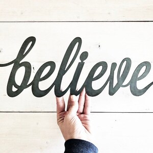 Believe Sign A5 or A4 Print