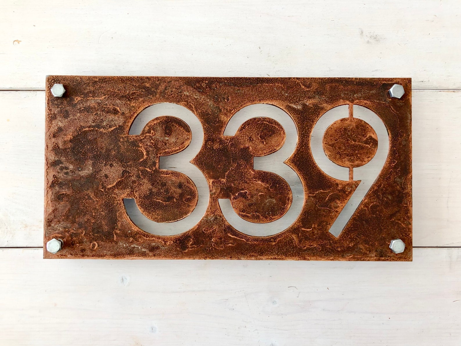 12 Custom House Number Sign Address Sign Address Numbers Personalized