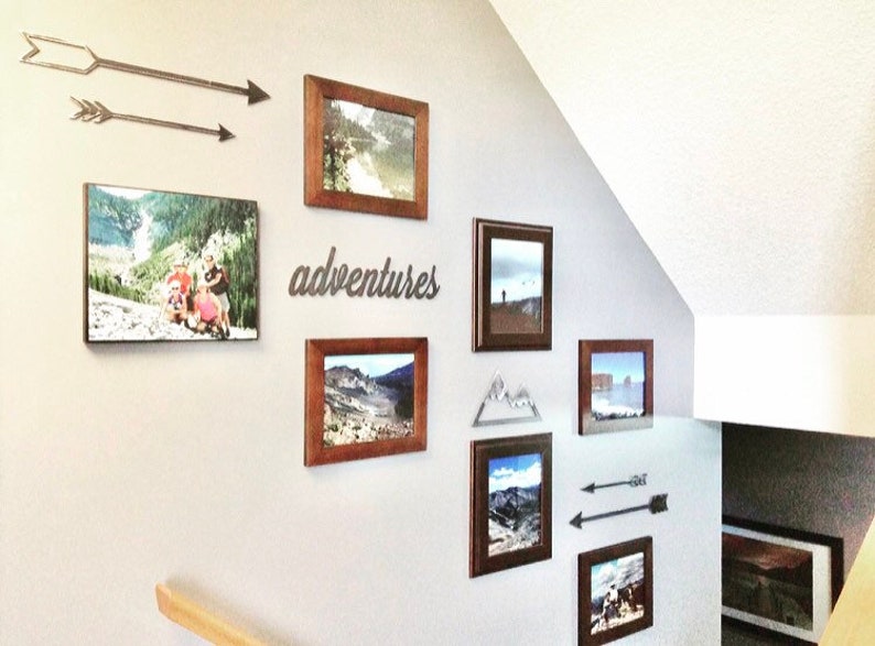 Arrow Home Decor Rustic Metal Wall Art Metal Arrow Etsy