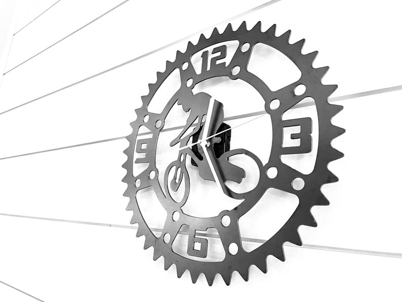 Mountain Bike Clock - Downhill Bike Clock - Bike - Cycling - Bicycle ...