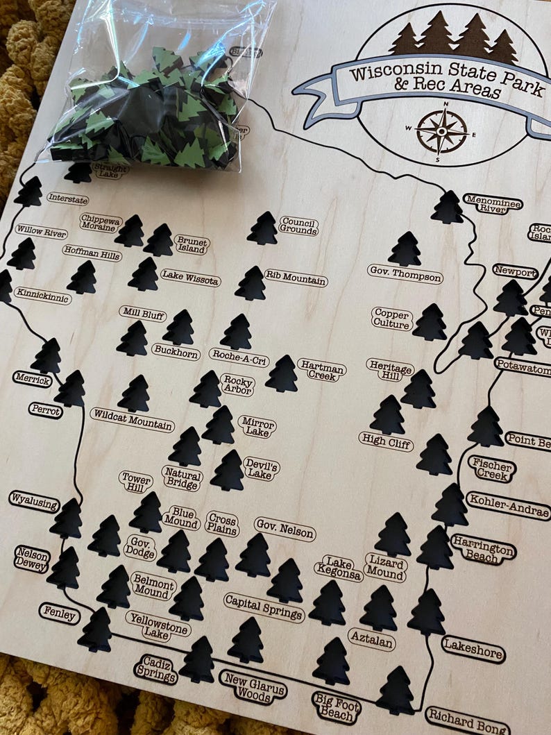 Wooden Maple, Engraved and Laser Cut, Handpainted Interactive Bucket