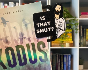 IS THAT SMUT? Jesus lurking smutty bookmark