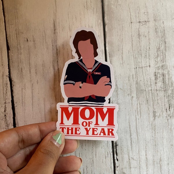 Steve Mom of the Year Harrington Sticker