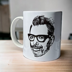 The Man, The Myth, The Legend, Mr. Jeff Goldblum 12oz Sublimation Mug