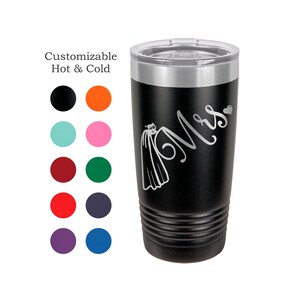 Bride Tumbler, Mrs Tumbler, Bride Tribe, Bachelorette Party, Wedding Tumbler, Custom Engraved, Yeti