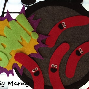 5 Little Hot Dogs Felt Board Story//flannel Board - Etsy