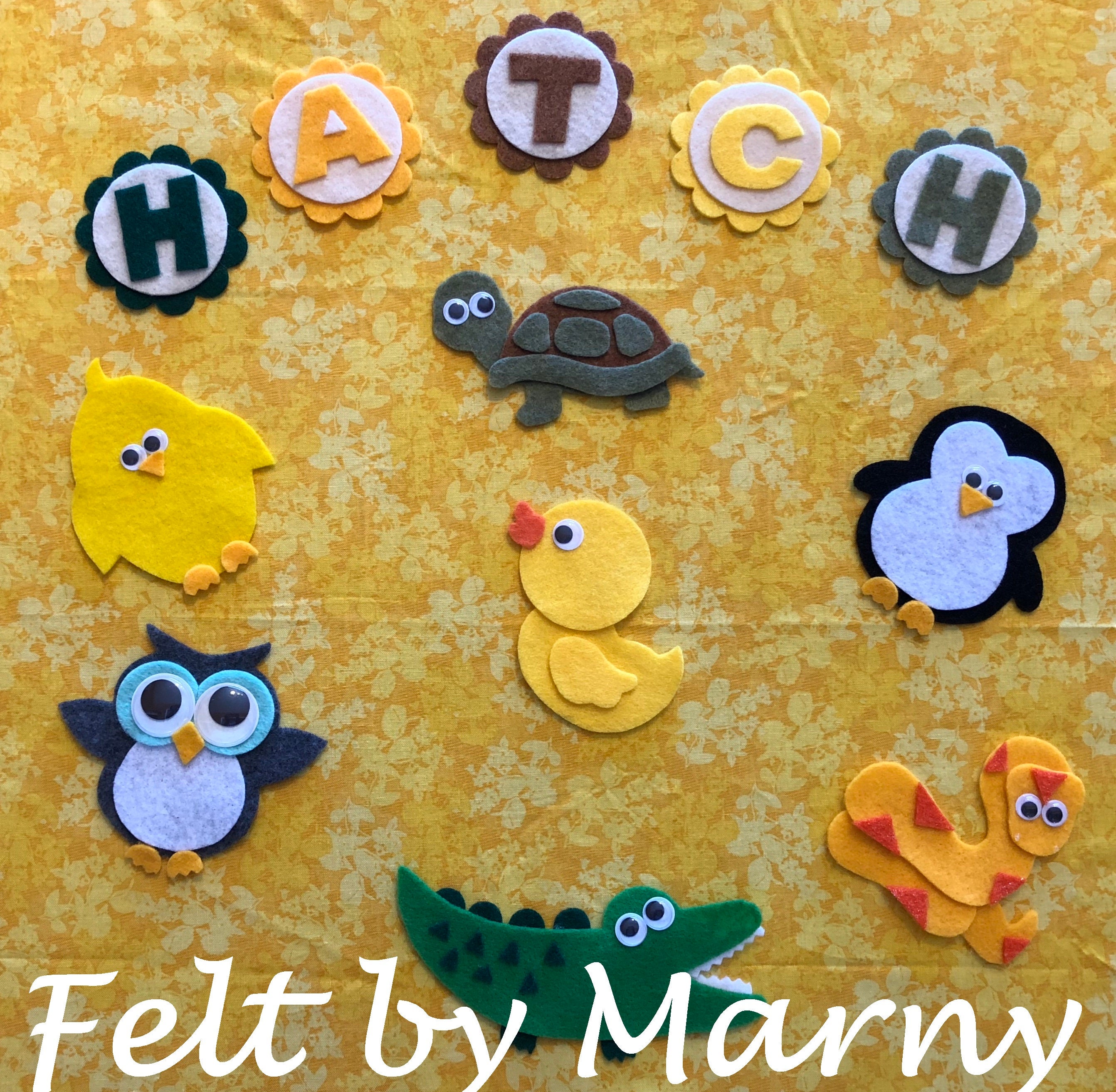 hatch-felt-board-story-felt-story-circle-time-etsy