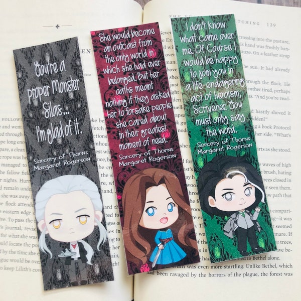 Sorcery of Thorns  - Quote Bookmarks