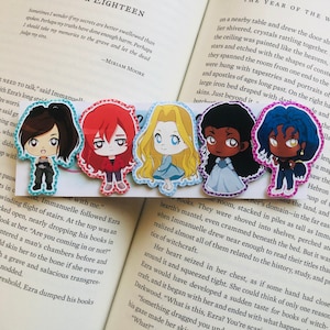 Lunar Chronicles Inspired - Magnetic Bookmarks