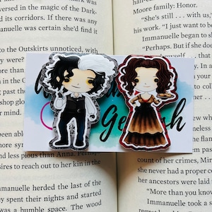 Demon Barber Inspired Bookmarks - Magnetic Bookmarks