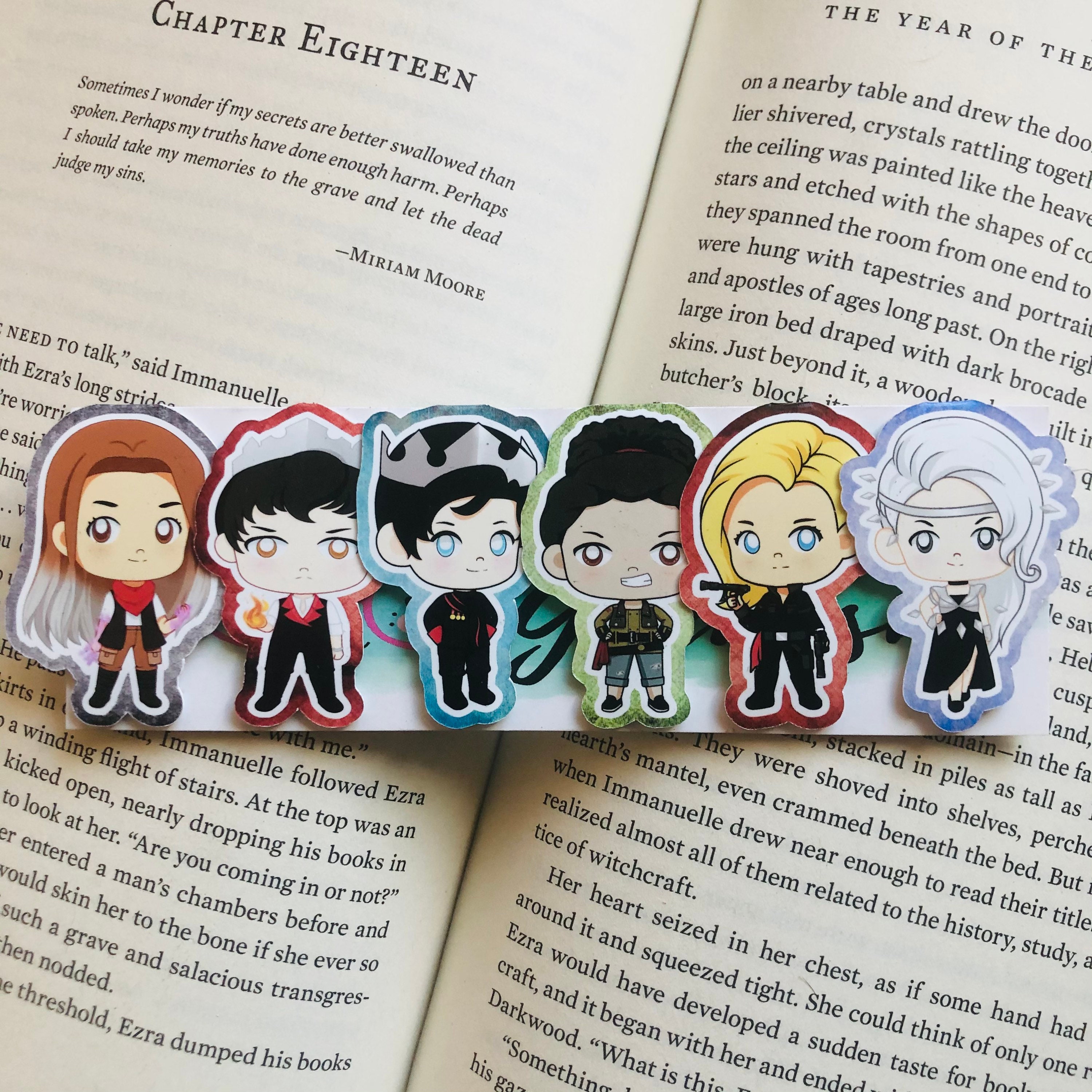 Red Queen Inspired Magnetic Bookmarks Etsy Red Queen Inspired Magnetic Bookmarks Etsy