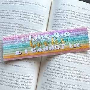 I like Big Books - Laminated Bookmarks