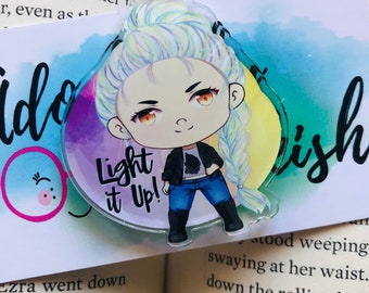 Danika - Crescent City Inspired -  Acrylic Pin/Badge