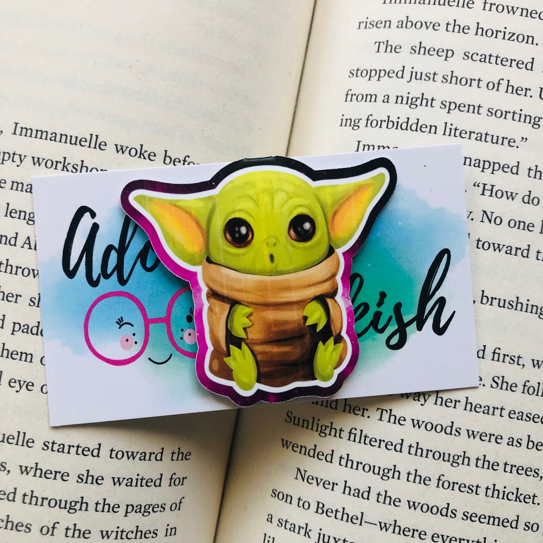 Grogu Baby Yoda Bookmark Etsy