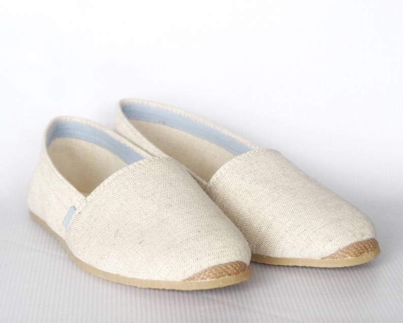 linen espadrilles